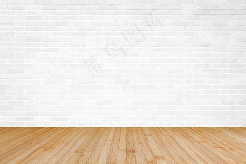 木地板与墙壁背景图片