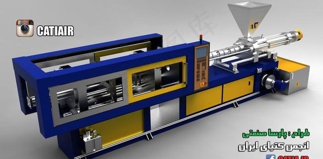 塑料注射成型机