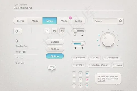 调节音量开关ui设计