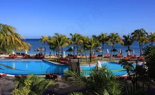 毛里求斯海滩图片