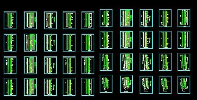 沁河湿地公园绿化二期施工图