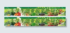 大学生创业蔬菜供应点图片