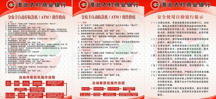 atm 使用指南图片cdr矢量模版下载