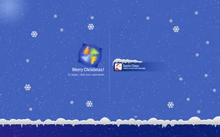 圣诞节 雪花 高清 桌面背景图片