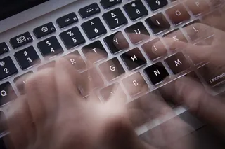 快速打键盘的手势