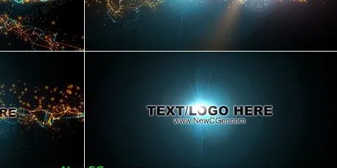 绚丽粒子标志揭示AE工程