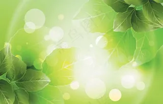 春天背景矢量素材图片