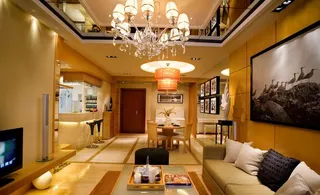 中式客厅装修设计效果图