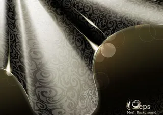 欧式花纹背景图片