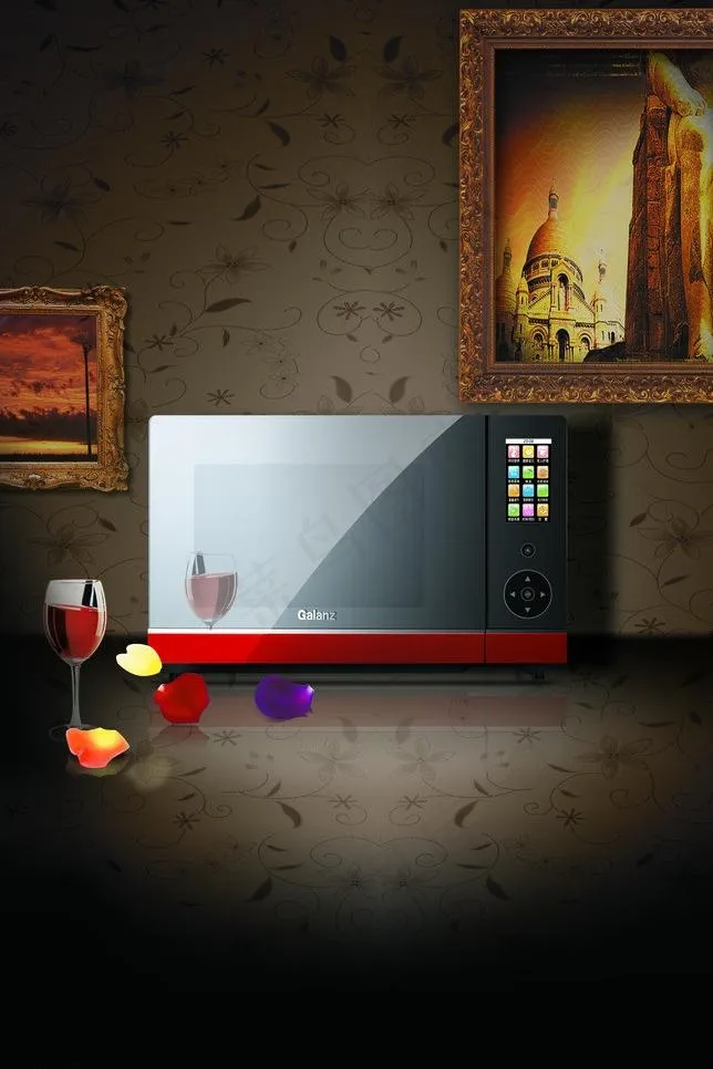 格兰仕微波炉图片(2161X3437(DPI:300))psd模版下载