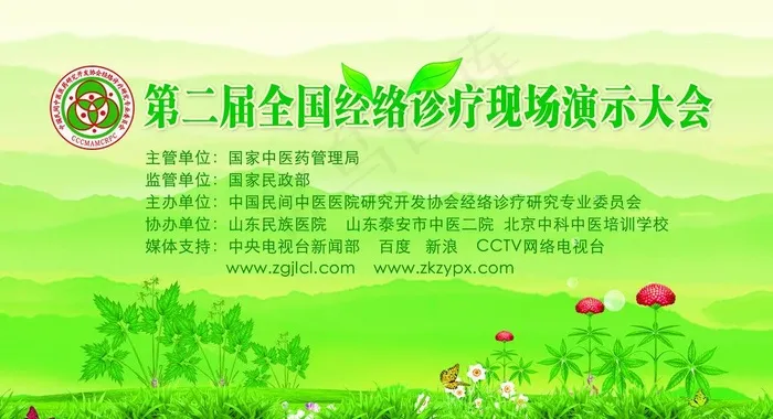 绿色背景板图片