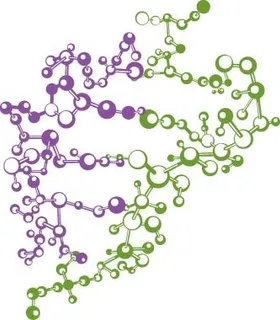 化学分子示意图矢量素材 化学分子示意图矢量素材