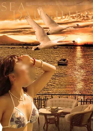 海边呼喊的女孩