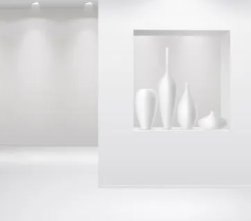 展厅画廊模板矢量素材二 展厅画廊模板矢量素材二