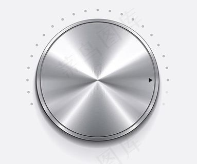 开关按钮音响旋钮矢量二