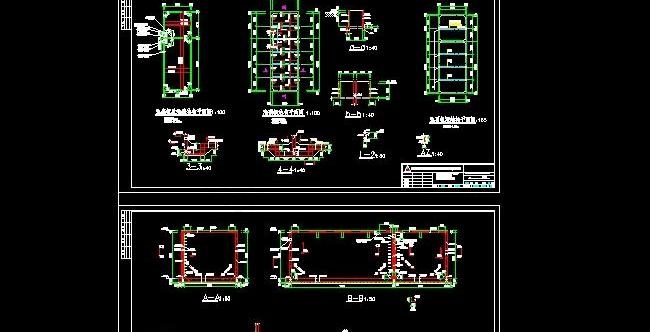色科研所污水处理设计施工图