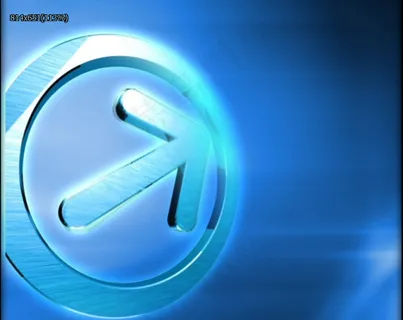 蓝色箭头动态光效视频素材