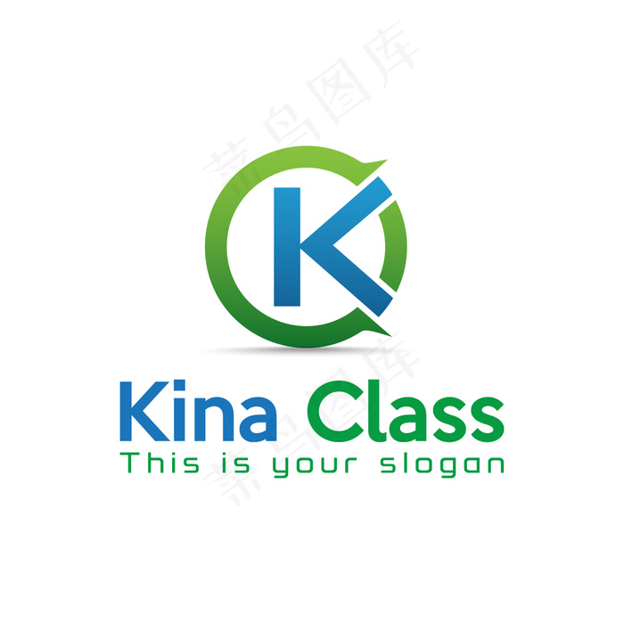 字母K标志ai矢量模版下载