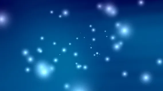 两种色调的蓝色火花运动背景 视频免...