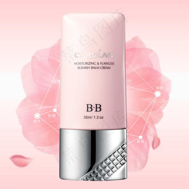 淘宝淡色化妆品直通车推广图图片