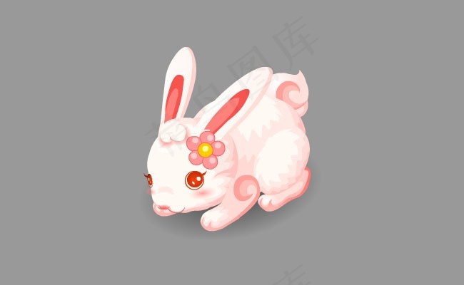 可爱小白兔flash