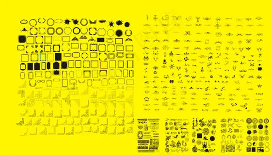 花边框边框素材图片