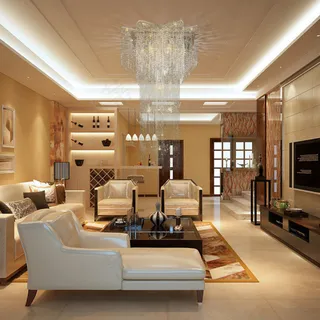 现代客厅效果图 现代客厅效果图