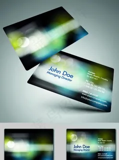 商业服务名片图片