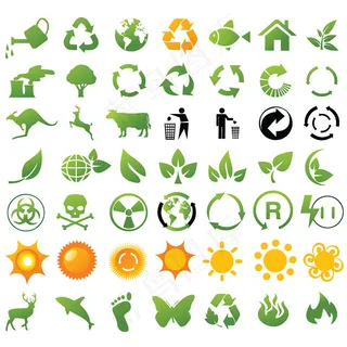 环保图标矢量素材