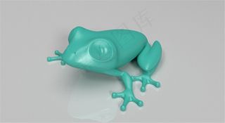 青蛙3D打印模型