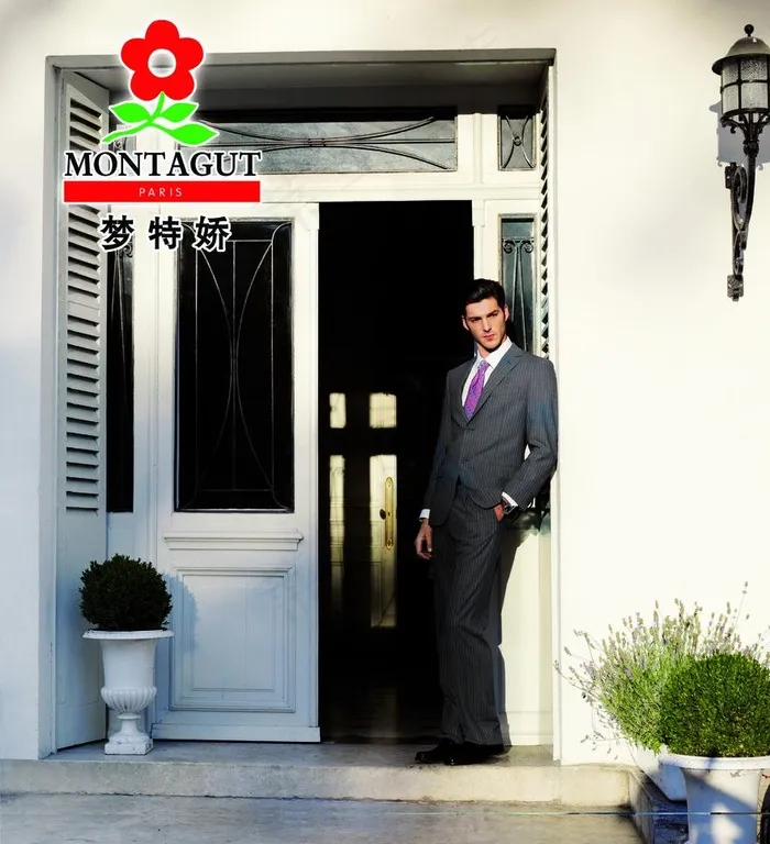 法国著名梦特娇 欧美男名模 梦特娇...