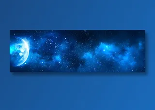 蓝色 宇宙  星球