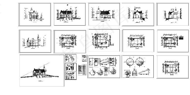 古城堡cad图纸
