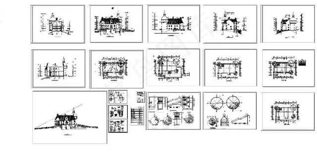 古城堡cad图纸