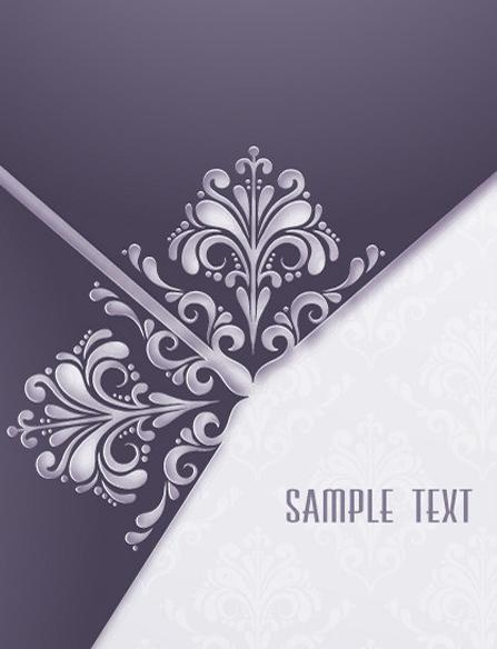 欧式花纹背景图片