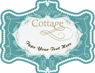 欧式花纹label矢量素材图片