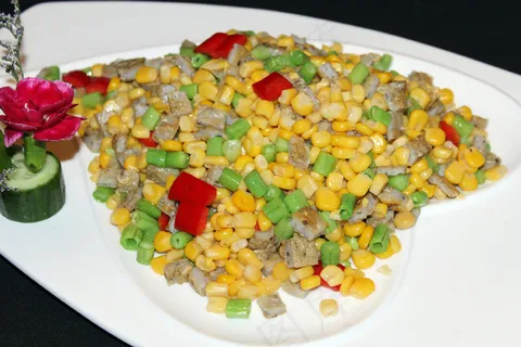 顺德炒鱼丁 顺德炒鱼丁
