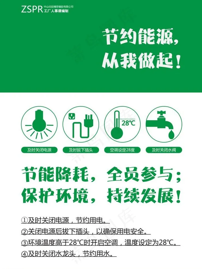 食堂环保节能宣传图图片eps,ai矢量模版下载