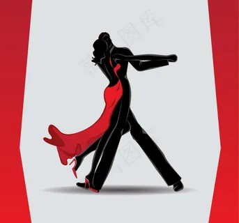 舞者矢量素材图片
