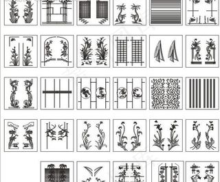小折叠暗花图案图片