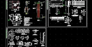 广告牌钢结构设计图