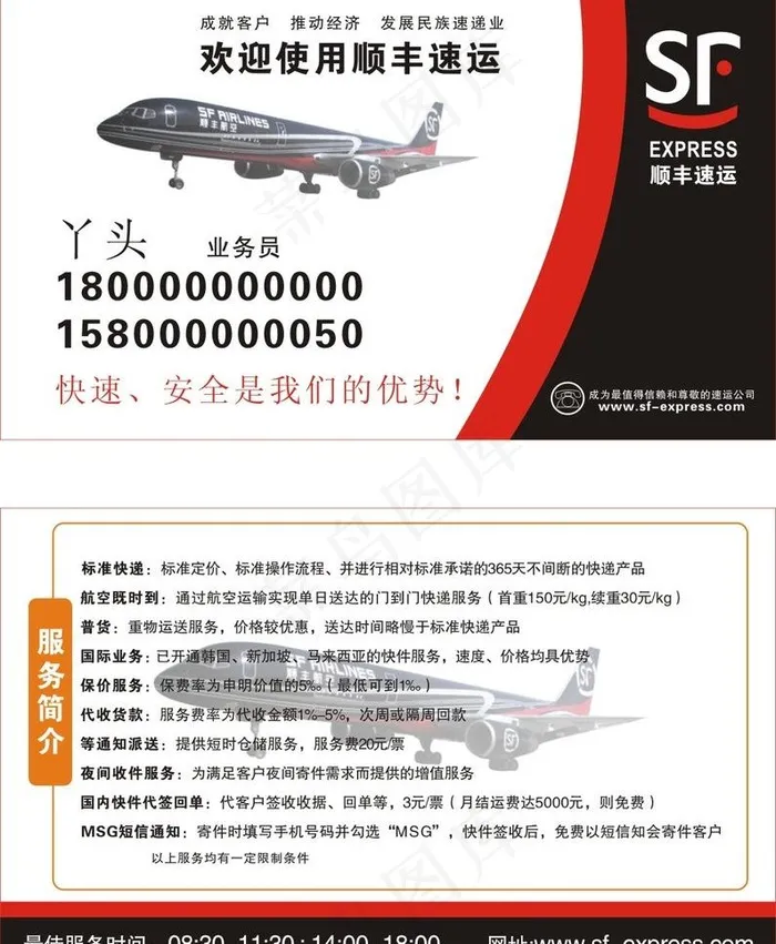 名片图片cdr矢量模版下载