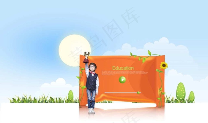 学生教育图片(5200X3380(DPI:300))psd模版下载