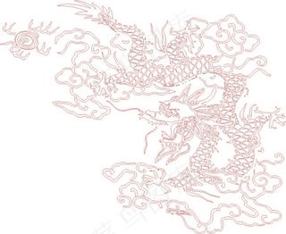 古代传统龙纹
