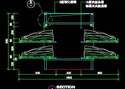 商场装修施工图纸、服装类道具cad...