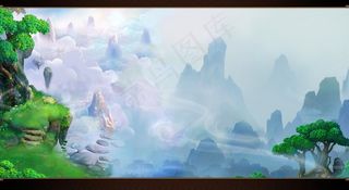 人物选择界面背景图片