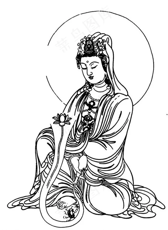 南无观世音菩萨像图片