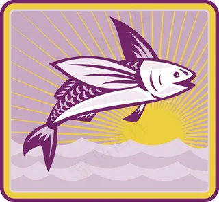 飞鱼在海广场复古