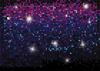 炫彩璀璨光亮背景矢量素材