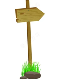 木制广告牌图片